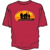 Groundrush Sunset Silhouettes Tshirt